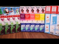 Paquet de poche de mouchoirs en papier de voyage 3 épaisseurs 14 g/m² Texture spéciale Ultra doux