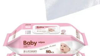 Lingettes humides sans alcool pour maman et bébé