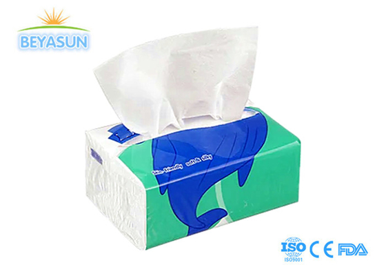 100% pâte de bois vierge interpolluant papier de tissu facial quotidien 100 feuilles pour la maison