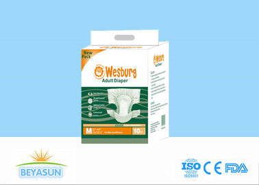 Couches adultes non tissées de nuit de soins aux patients jetables adultes de couches-culottes