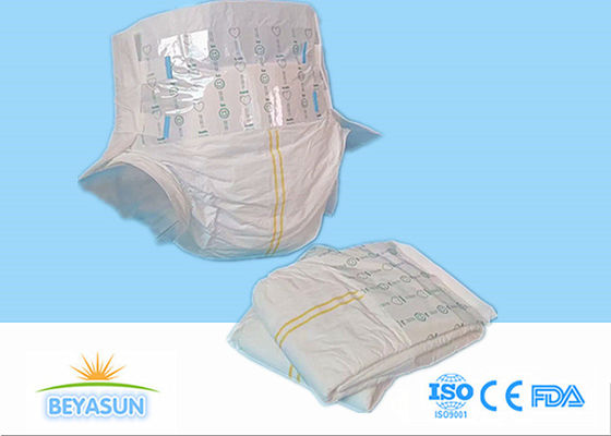 Couche pour personnes âgées douce, respirante, haute absorption, couche pour adultes, bande imprimée