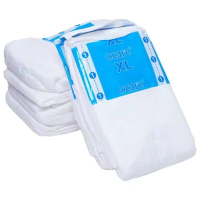 Vente en gros de couches unisexes jetables à haute absorption pour adultes en vrac pour hommes et femmes âgés