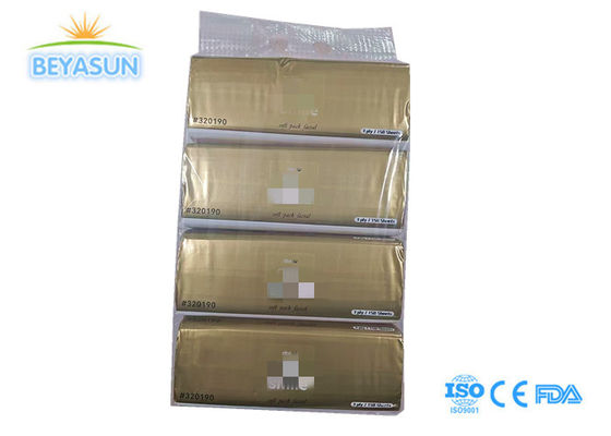 Type d'épaississement en gros Tissu portable non blanchi commercial Le papier tissé facial jetable en fibres de bambou