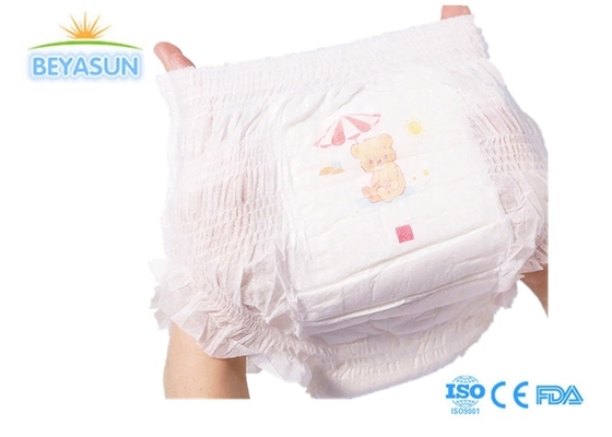Couche jetable douce et confortable avec protection anti-fuites pour la nuit