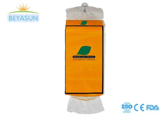 Nouveau style papier tissé d'extraction de fond marque personnalisée papier tissé facial suspendu