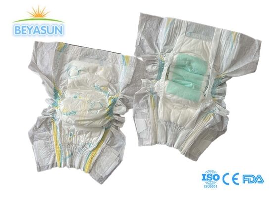 Vente en gros de vêtements de bébé pour nouveau-nés, de couches jetables, de pantalons, de balles, de coton, de soins doux, de chocolat, de douceur, de confort, prévention des fuites 3D