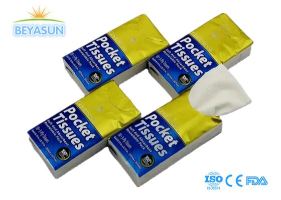 Vente en gros de tissus de poche mini personnalisés fournis par l'usine 6Ply Soft Convenient Pack