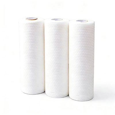 60GSM Quality Kitchen Paper Roll with Hexagonal Pattern for Super Water Absorption Disposable Cleaning Paper