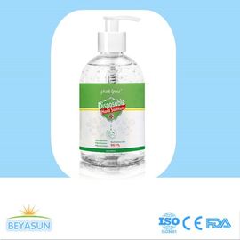 Forme de main d'alcool de gel jetable d'aseptisant et lavage liquides sans eau de main de groupe d'adultes