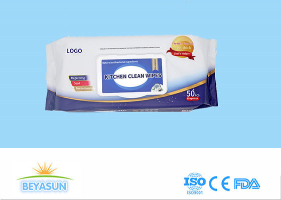 Le ménage nettoyant le tissu humide de cuisine de chiffons rapide et facile nettoient